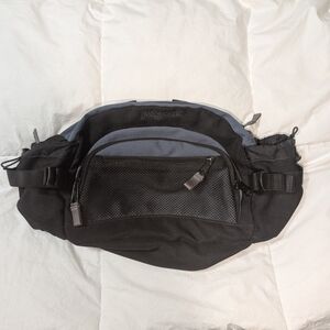 JanSport Black and Gray Men's Bag